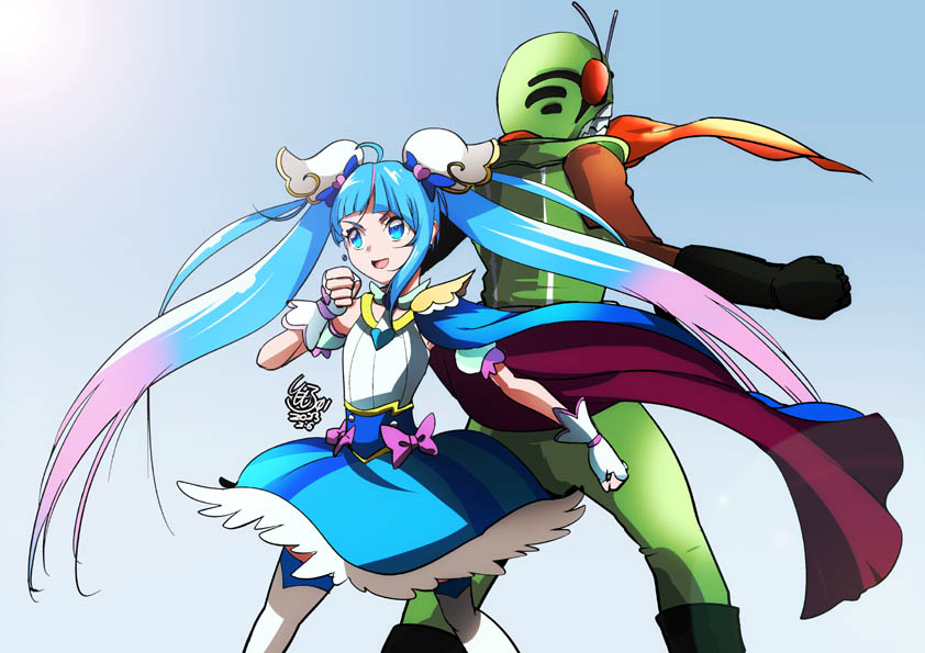 ヒーローの出番です!(過去絵) #ソラ・ハレワタール生誕祭2023 