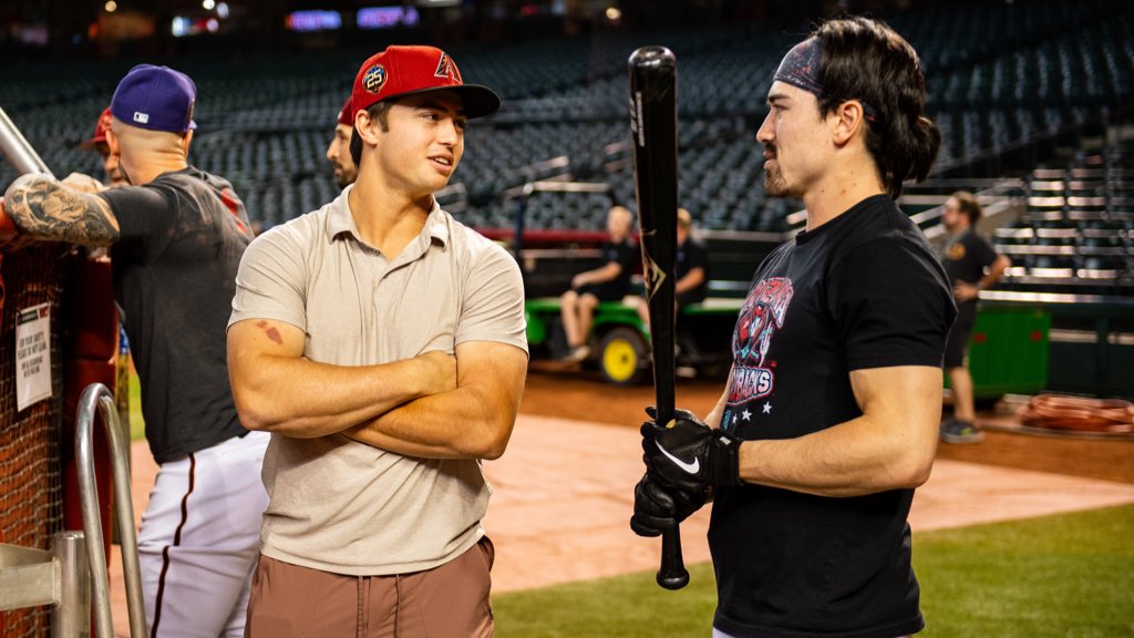 Arizona Diamondbacks (@dbacks) on Twitter photo So official. 2023 1st round pick <a href="/tommytroyfive/">Tommy Troy</a> made his first appearance at @chasefield as a member of the #Dbacks. ✍️ So official. 2023 1st round pick <a href="/tommytroyfive/">Tommy Troy</a> made his first appearance at @chasefield as a member of the #Dbacks. ✍️