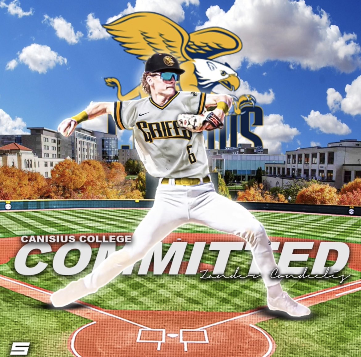 NEPridebaseball's tweet image. 🚨Commitment Alert 🚨’24 MIFer Zander Condeelis (Scranton Prep) has committed to D1 Canisius in upstate NY!

Congrats to Zander &amp;amp; his family!

Zander marks the 20th D1 commit in the 2024 class on the organization.

#lionsquad #anothaone #anotherpridecommit #ourplayersgoplaces