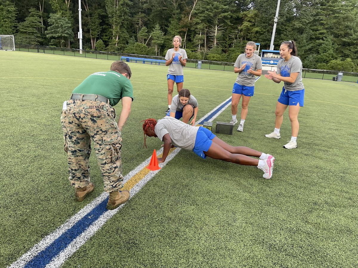 Sara Binkhorst (@coach_bink) on Twitter photo Last week <a href="/WheatonWBB/">WheatonWBB</a> had the absolute pleasure of hosting @ProvidenceMarines for an an early morning workout. Huge respect for their service and leadership and grateful our women were able to learn from them. Thank you!!!! Last week <a href="/WheatonWBB/">WheatonWBB</a> had the absolute pleasure of hosting @ProvidenceMarines for an an early morning workout. Huge respect for their service and leadership and grateful our women were able to learn from them. Thank you!!!!