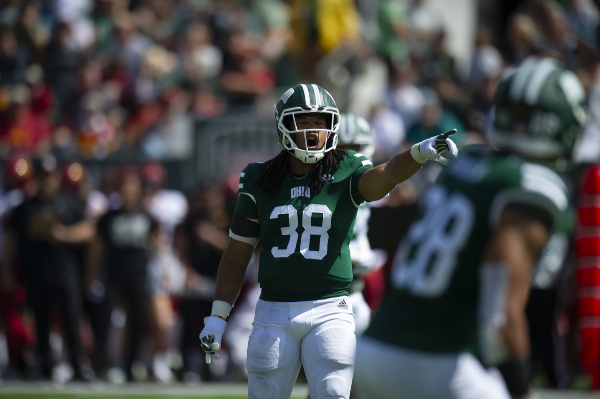 Our defense is ranked 6th in the nation in total defense... we're the only MAC school in the top 30 😼

#OUohyeah