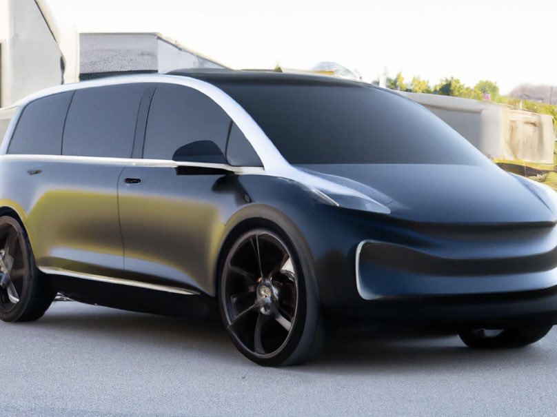 therealwax's tweet photo. @tesla_na @elonmusk @Hertz @elonmusk @Tesla how about a  “Model V” Mini Van soon?! 🙏 https://t.co/3KBPGsqY3j