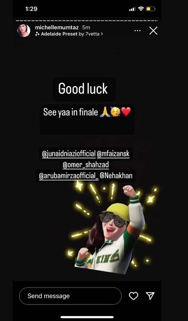 i_Sha007's tweet image. Episode any Sy 1din pehly Michel mumtaz story lagati hn sbko tag krk see ya in finale kaha jab hmny ensy pocha why you didn't tag natashaa unho ny forn story delete ki or aj ki episode my Natasha nikal gae #ScriptedShow #ShamOnTamasha