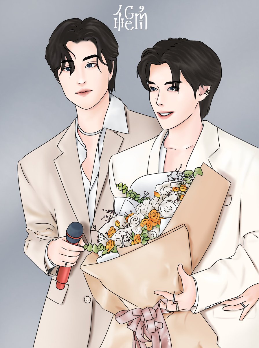 4thgemi9's tweet photo. 💐💍

#THERITZCLINICXGeminiFourth 
#GeminiFourth #เจมีไนน์โฟร์ท
#Fourthnattawat #โฟร์ทณัฐวรรธน์
#geminifourthfanart https://t.co/nmGGes2fjn
