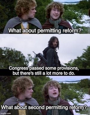 Congress included some permitting reform earlier this year in the debt ceiling bill, but we still need more.

Let your members of Congress know: we need second permitting reform! 

Visit cclusa.org/pr to send your message.
