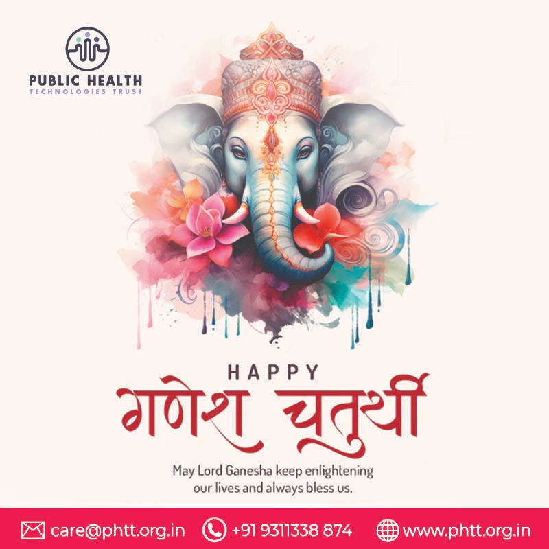 PHTTIndia's tweet photo. Wish you all beautiful, colourful and cheerful Ganesh Chaturthi. May this festive occasion bring along many more smiles and many more celebrations.#PHTT #Celebratetogether #Enlightening #Festivities #Chaturthi https://t.co/yX6sKbUDpx