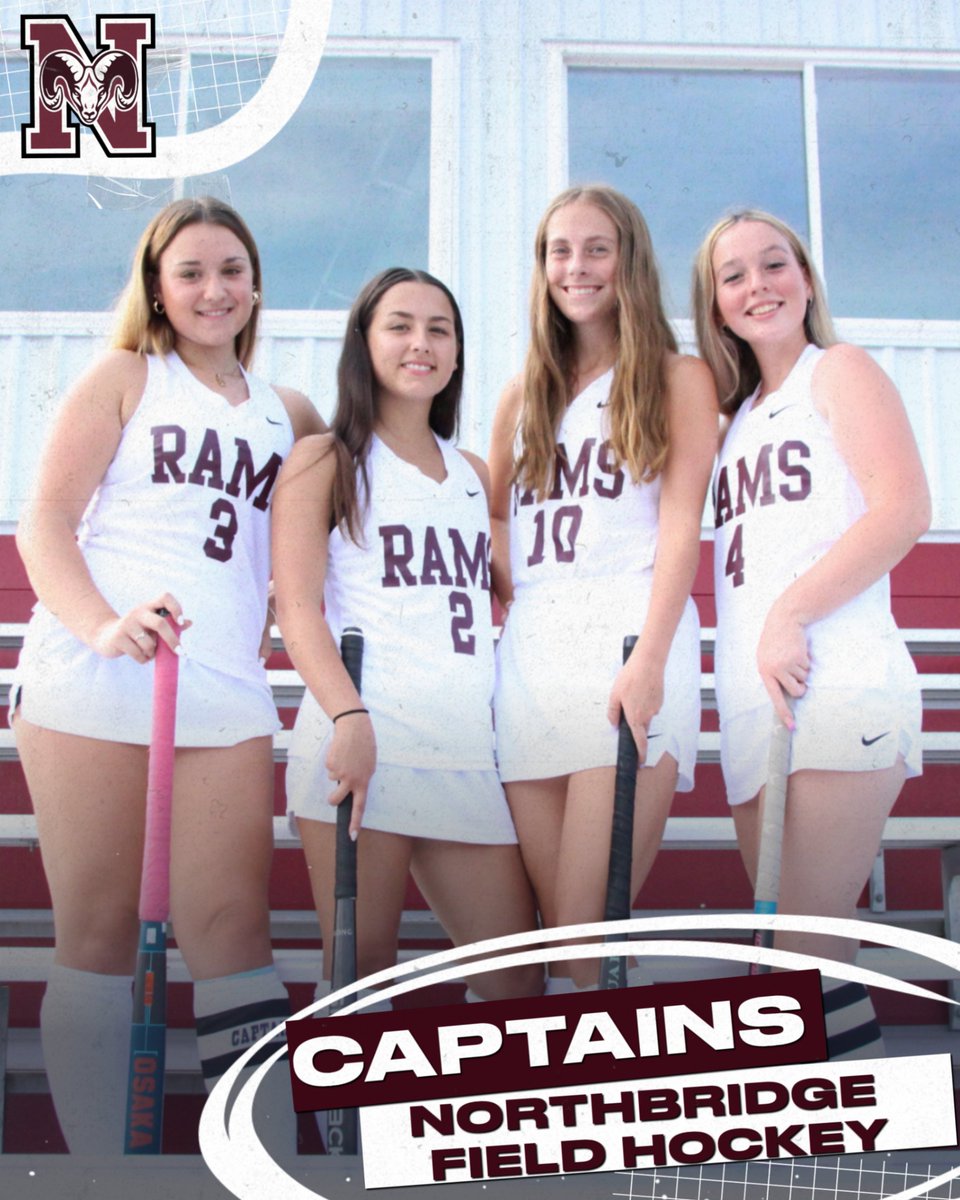Welcome our senior captains for field hockey as announced by Coach Buma - Kayla Hubbard, Katie Trudell, Olivia Frabotta and AJ Hogan