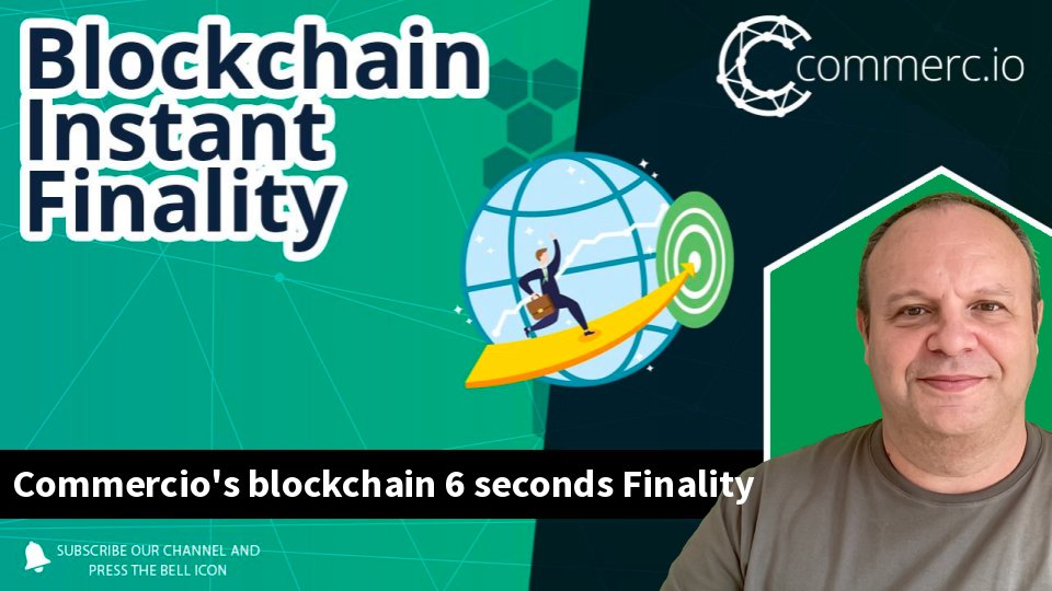 Want faster transaction times? Commercio.network's instant finality consensus certifies transactions in just 6 seconds. Learn more at commercio.network #Blockchain #InstantFinality #ConsensusAlgorithm ayr.app/l/tFzP
