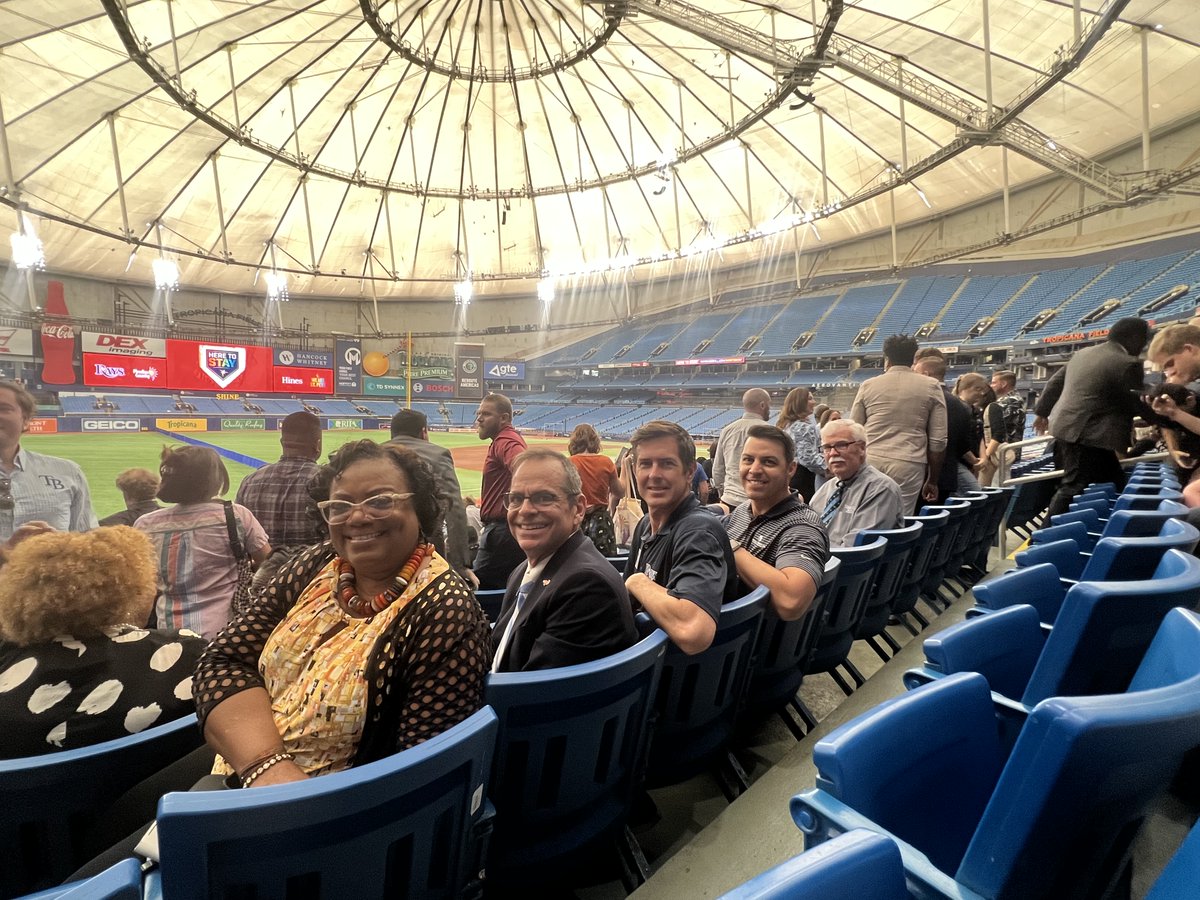St. Pete Chamber (@stpetechamber) on Twitter photo In case you missed it... the <a href="/RaysBaseball/">Tampa Bay Rays</a> are #HereToStay! This was a big day for #StPete, and for our Chamber. Our President & CEO, Chris Steinocher, sat down with <a href="/10TampaBay/">10 Tampa Bay</a> to share his thoughts. Tune in for the interview tonight at 11 pm!
#RaysUp #StPete In case you missed it... the <a href="/RaysBaseball/">Tampa Bay Rays</a> are #HereToStay! This was a big day for #StPete, and for our Chamber. Our President & CEO, Chris Steinocher, sat down with <a href="/10TampaBay/">10 Tampa Bay</a> to share his thoughts. Tune in for the interview tonight at 11 pm!
#RaysUp #StPete