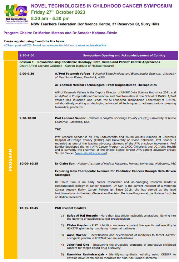 Kids Cancer Alliance tweet media