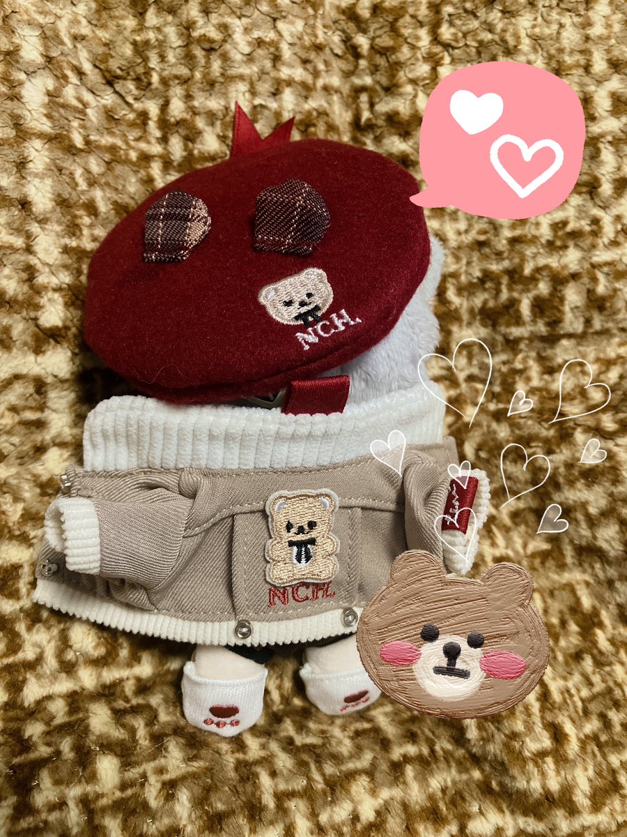 ルテ様(<a href="/nui_le_te/">ルテ</a> )のグループオーダーでくまちゃんの冬服を購入させていただきました🧸
意匠が細かくとても可愛いです。
ありがとうございました☺️