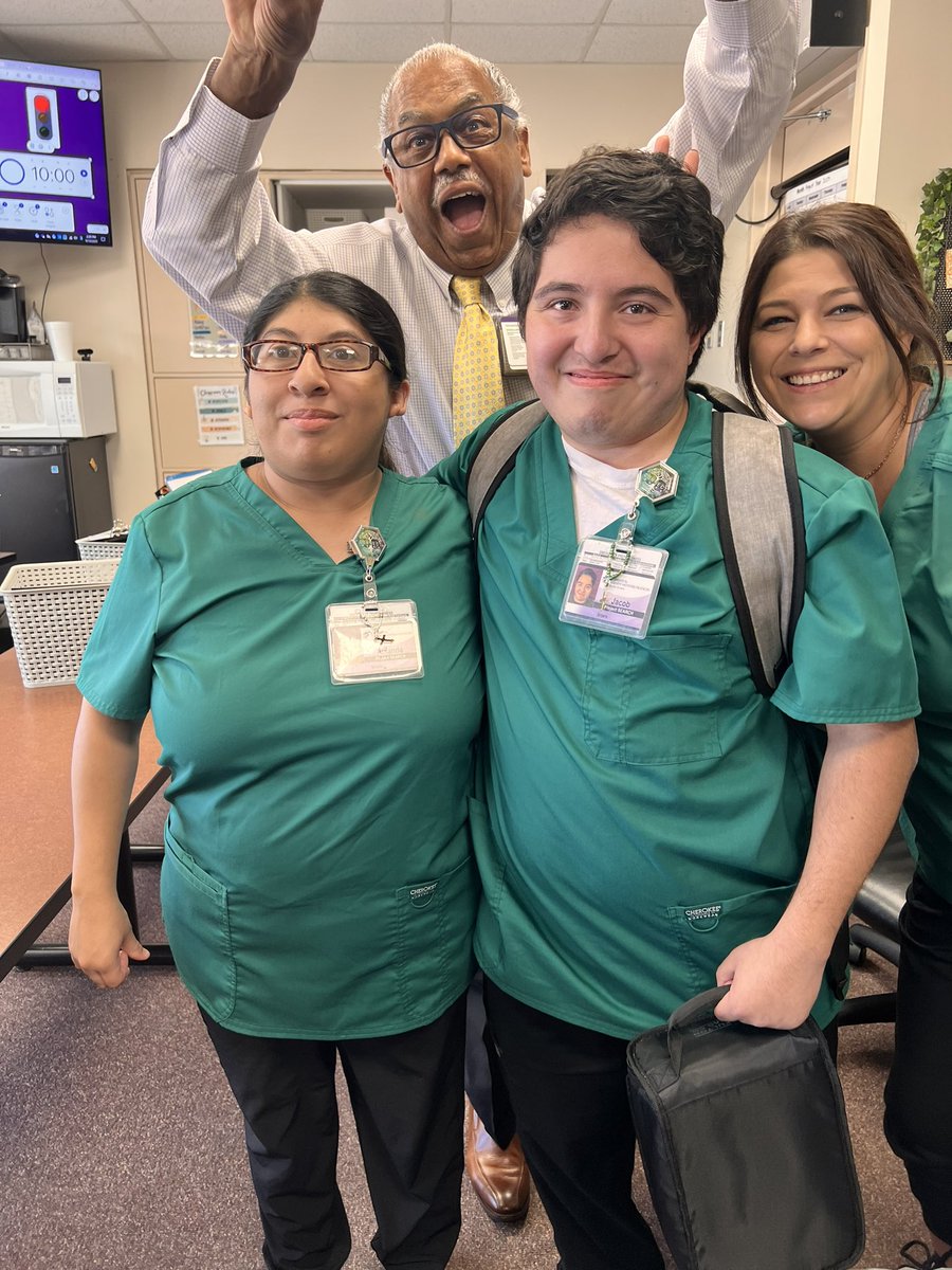 We will miss our new friend Jacob! He is moving, but will always be in our hearts! He’s a hard worker, lots of fun, and a great teammate! #Goodluck <a href="/ChapelHillISD/">Chapel Hill ISD</a> <a href="/CHRISTUSTMF/">CHRISTUS Trinity Mother Frances</a> <a href="/ProjectSEARCHHQ/">Project SEARCH</a> <a href="/TylerISD/">Tyler ISD 🏛</a> <a href="/WFSolutionsETX/">Workforce Solutions East Texas</a>