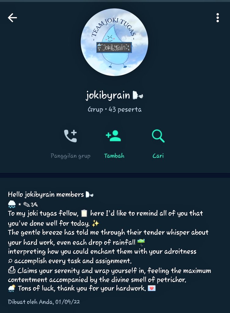 JOKI TUGAS (BACK UP) & HUNTER GIVEAWAY tweet media