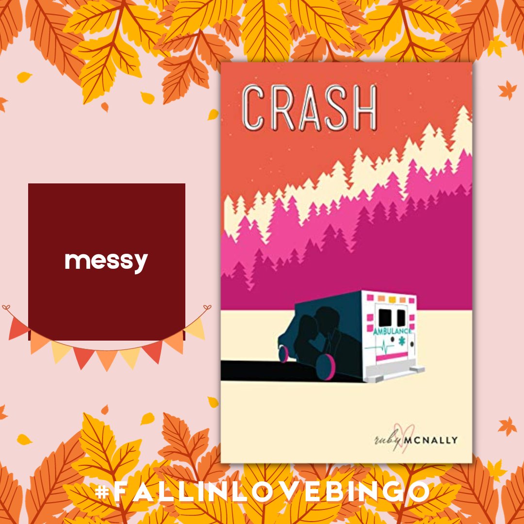 bandherbooks's tweet photo. ~messy~ — Crash by Ruby McNally
age-gap romance with EMTs who need to deal with rough circumstances to find their HEA
#FallInLoveBingo https://t.co/Wob3HbC57D