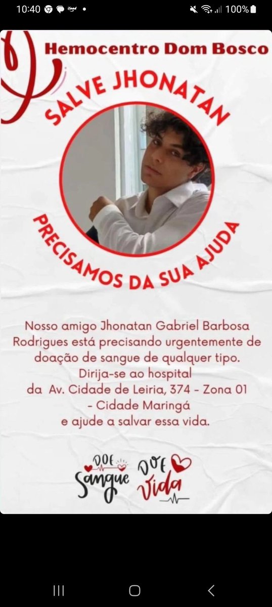 ricardintubarao's tweet photo. Rapaziada, quem puder doar um sangue aí. Piazao tá precisando muito. https://t.co/hO75pRMVQ2