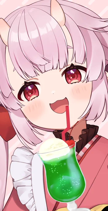 おはこうみっ!⸜⸝冷たくておいしいクリームソーダが飲みたい!!今日も1日頑張ろうね( ՞. ̫.՞) #おはようVutber 