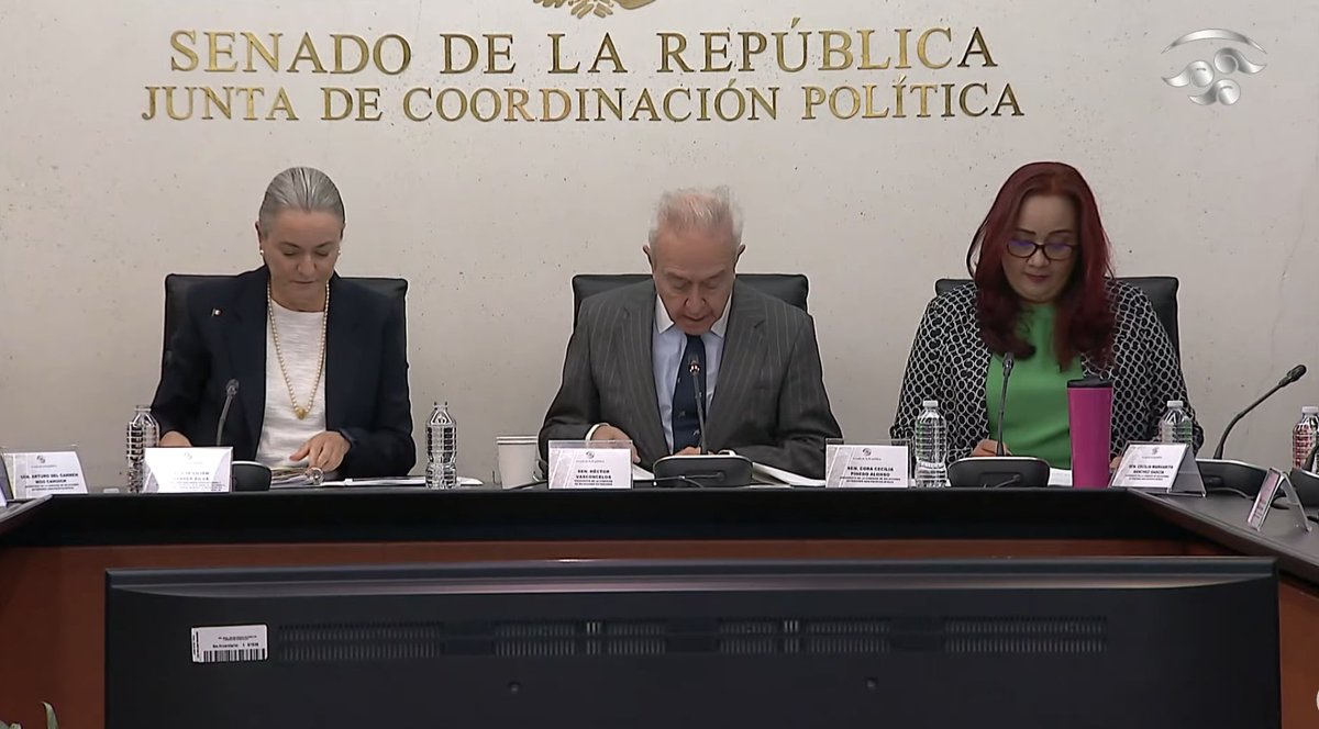 CGBSenado's tweet photo. 🇲🇽🇹🇭 | Comparece ante las Comisiones de Relaciones Exteriores y de Relaciones Exteriores, Asia-Pacífico-África del @senadomexicano la C. @Lferrersilva, designada como Embajadora Extraordinaria y Plenipotenciaria de México en el Reino de Tailandia, @EmbaMexTai. https://t.co/oMkgvmoruG