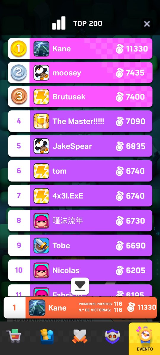 Top 1🥇🔥🐐
Three event modes:
1. SUPERELIXIR
2. TRIO OF HEROES
3. GIZMO CHAOS

Thanks @Frame_Supercell Very fun game modes 🔥
@ClashMini ❤️