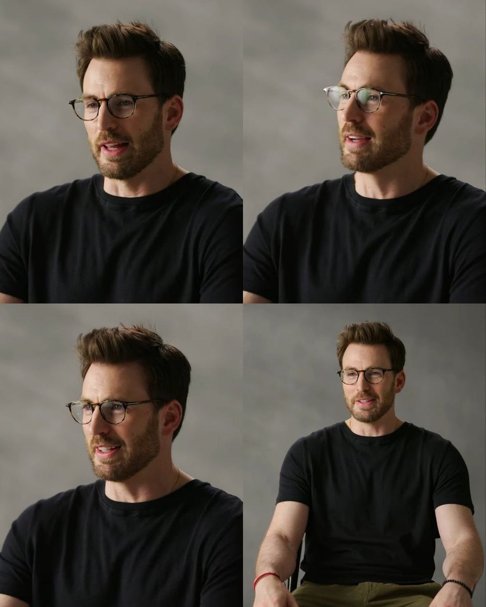 1CelebzDudez's tweet photo. Chris Evans wearing his glasses. https://t.co/l1mN6YNBUQ