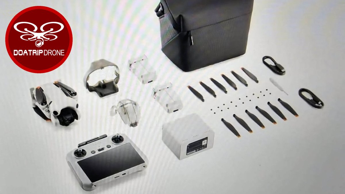 doatrip's tweet image. Two leaked Promo-Pictures of the #djimini4pro. Auxiliar light on the bottom and prop holder back in business #dji #mini4pro