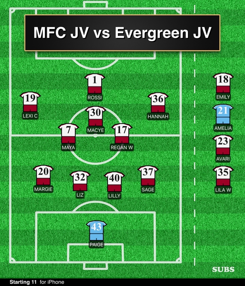 MontesanoSoccer's tweet photo. MonteFC JV host Evergreen JV tonight at Rottle Field. Kickoff at 5:15. #MonteFC #MontePride https://t.co/FjguOJPPlg