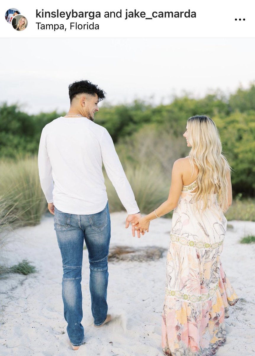Congrats to Bucs punter Jake Camarda, who got engaged this weekend. And (sigh) if there ever was a time to say it, he definitely …