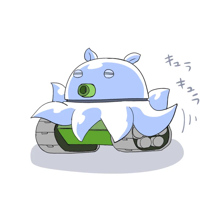 @tankitirou おはます
昨日、そういやワンパンマンにタコタンクていたなぁ、と思い出して描いた落描きです( 'ω`)
(描いたの忘れてた) 