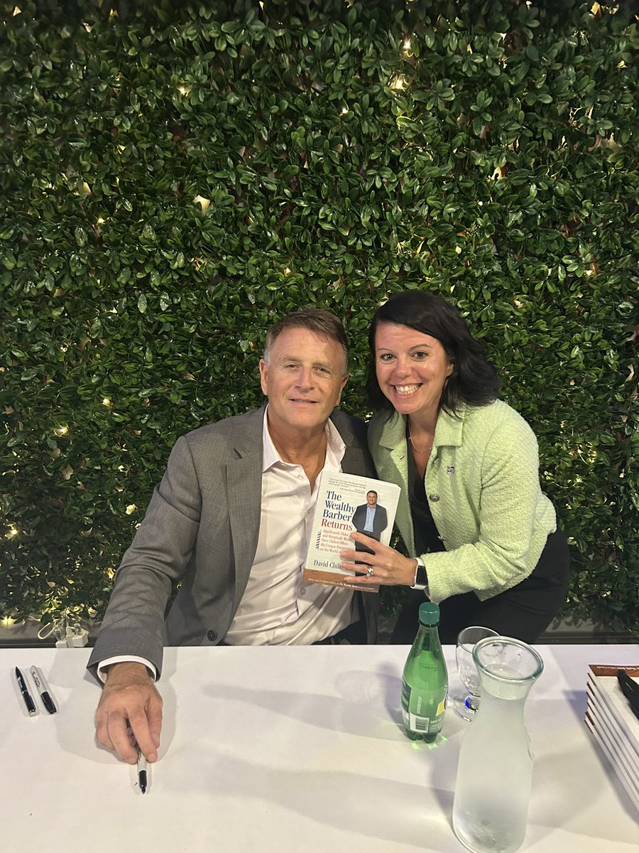 RBCSmanuel's tweet photo. @wealthy_barber 
Thank you for sharing your insights on the importance with Estate Planning, AI, and your humour!  Loved your stories about being kind #BeKindAlways - Life is good! 💙 https://t.co/Ltbsrd00nC