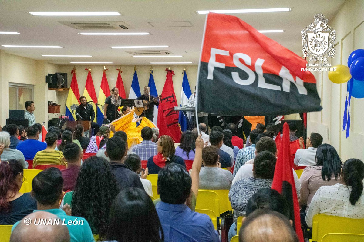 Gala cultural en saludo al 50 aniversario de tránsito a la Inmortalidad de los Héroes y Mártires de Nandaime y al 67 Aniversario del Héroe Nacional Rigoberto López Pérez, realizado por FEPDES y SIPROES ATD con la participación de la Comunidad Educativa de la UNAN-León.
