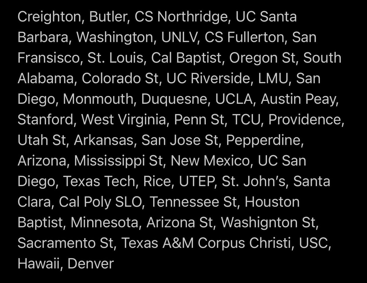 Julius V. (@juliusvelite0) on Twitter photo Here’s a list of the schools that have been in to see our guys at <a href="/SocalAcad/">SoCal Academy</a> since September 9th Here’s a list of the schools that have been in to see our guys at <a href="/SocalAcad/">SoCal Academy</a> since September 9th