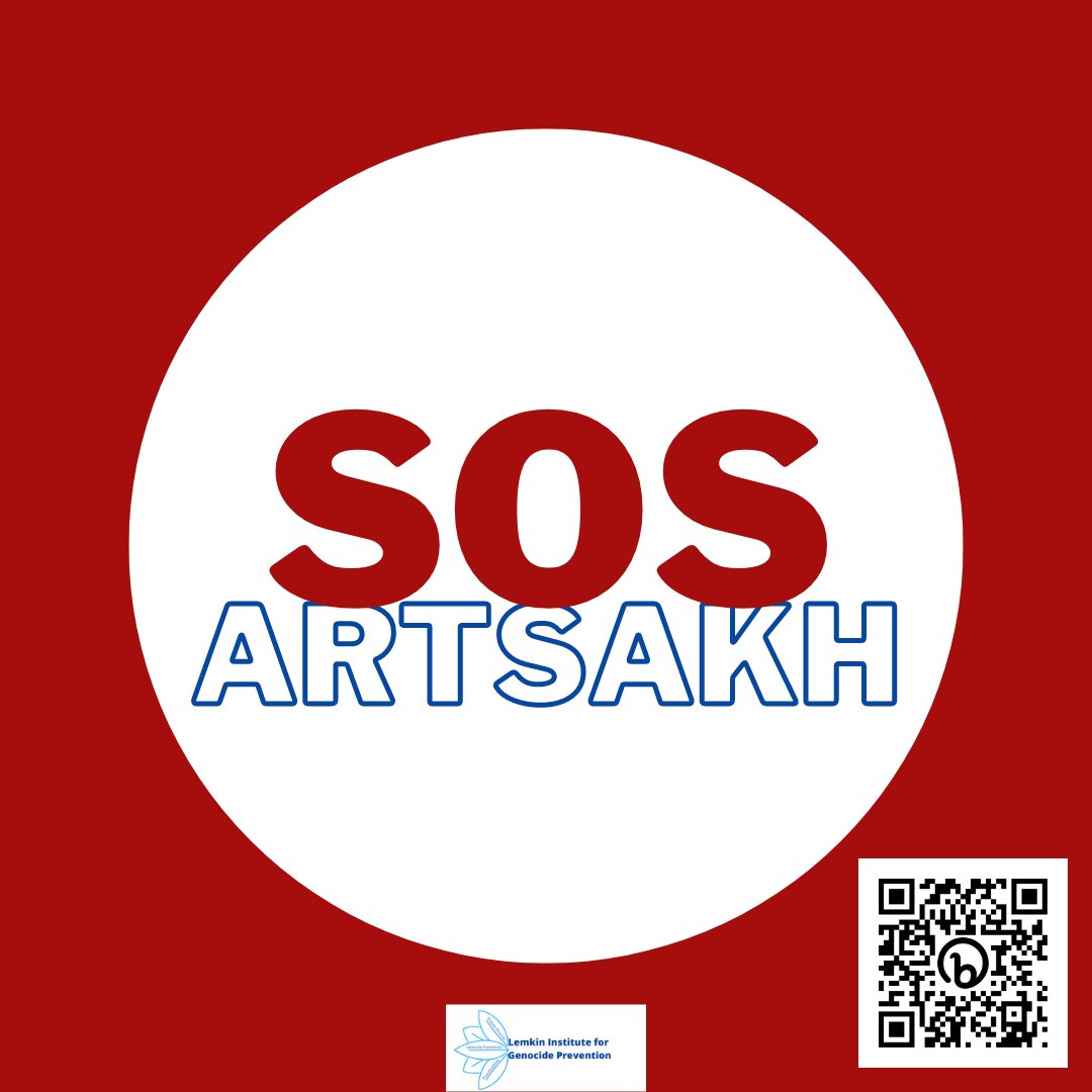 LemkinInstitute's tweet photo. The @LemkinInstitute is issuing an SOS for the Armenians of #Artsakh, who are currently being attacked by the genocidal regime of Azerbaijani President Ilham Aliyev. Residents of Artsakh are now  facing airstrikes, drone strikes, and mass shelling at the hands of Azerbaijan, which has also imposed a 9-month siege on the region.

We express our heartfelt solidarity with the people of Artsakh, whose identity and whose lives matter and must be protected. To read our SOS, visit https://t.co/1L1dscJ2Am