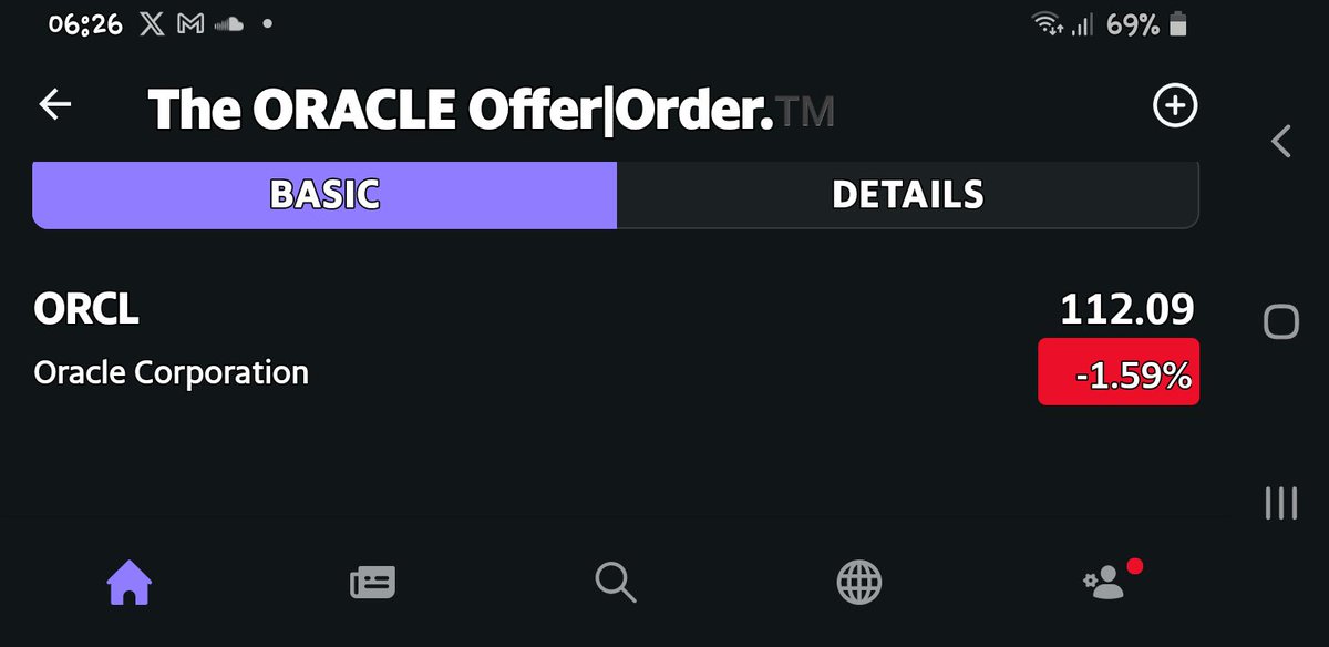 IAmKIN3TEK's tweet image. Just downloaded @YahooFinance📊 app 2-3 days ago and whom do we find❓ The #OracleCorp while we have #TheOracleOfferedOrder in mind💬
📶#URL: soundcloud.com/kin3tek/equino…🌐
#TweetOfValue🐦 #TheDollarOffer💯 #TheGoldenMile🛎 #TheOracleOrder🧕