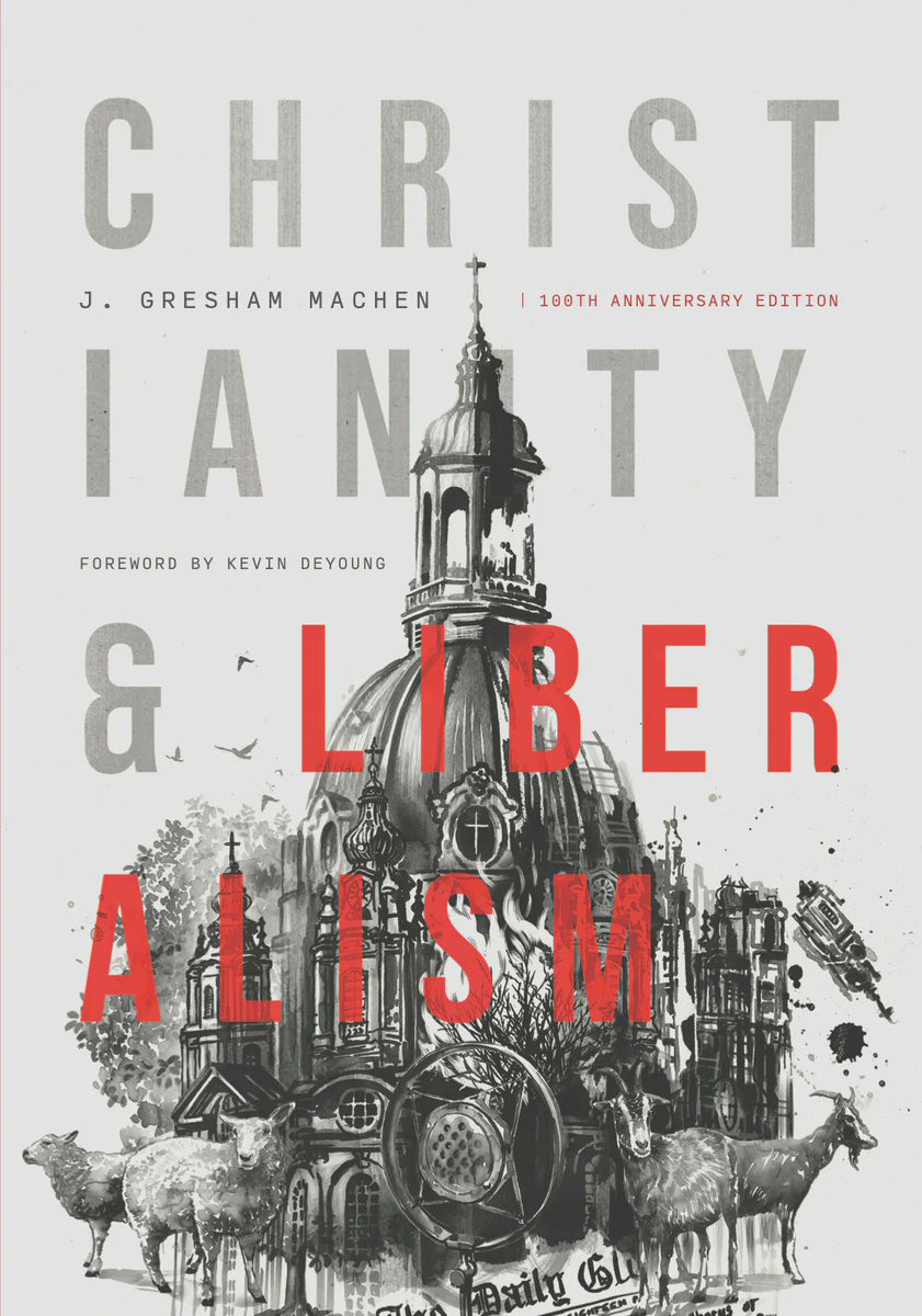 guiltgracepod's tweet photo. 🚨 GIVEAWAY 🚨

We're giving away J. Gresham Machen's "Christianity and Liberalism," published by @wtspress!

To enter:
1. Follow us and Retweet this post.
2. Ask a question about any topic in Reformed theology!

Winner announced tonight at 6 PM PST and asked during our finale! https://t.co/3vn3EqSL9B