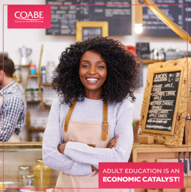 In five years or less, nearly 80 percent of all job openings will require more than a high school degree. Adult education provides a significant opportunity to bridge the workforce supply-and-demand gap. #AdultEdu #ABEisWorkforceDev #COABEontheHill2023 #AdultEdLiteracyWeek