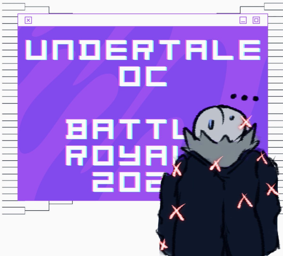 ElskullDemoose's tweet photo. @ZippyDoZane His not ready-
#ErrorX
#UndertaleOCBattleRoyale2023 https://t.co/w5O6cJpU88