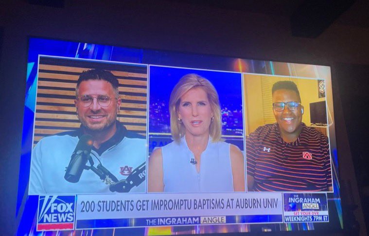 MichaelFloyd_AU's tweet photo. Well folks, God is so good🙌🏾!! 

So honored and blessed to put Auburn University in the national spotlight, and talk about what happened last week on our great campus. To God Be The Glory 🙏🏾!!

#WarEagle https://t.co/eKsTiqUMqD