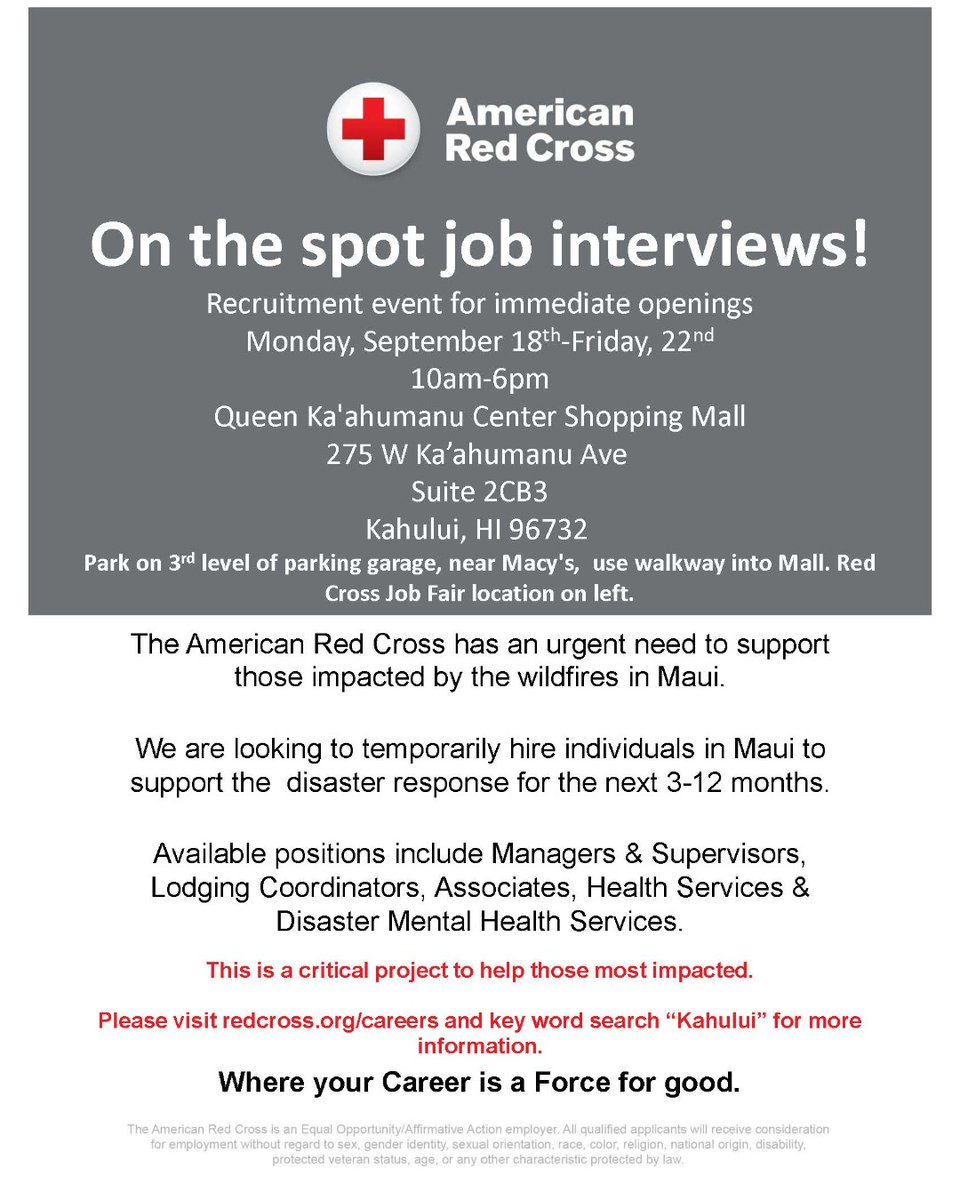 HawaiiRedCross tweet media