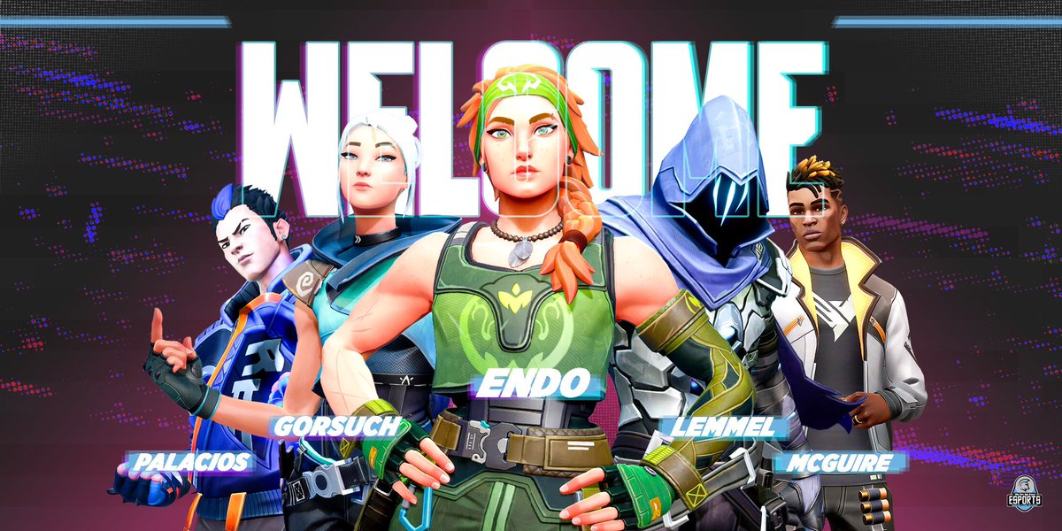 vphsesports's tweet photo. Are you all ready????
•
Here is our Valorant team for the fall season!!!! Welcome to all!!!!
Starters:
Endo
Lemmel
Gorsuch
McGuire
Palacios
•
Subs:
Sawyer
Dickson
Manager:
Younger
#vphsesports #vphs #esports #villaparkhighschool https://t.co/yV2XqMAHtd
