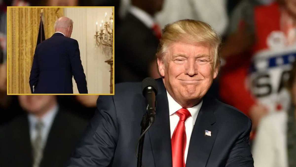 TheBabylonBee's tweet photo. 4D Chess: Trump Reveals He Let Biden Win So His Presidency Would Look Amazing By Comparison 
https://t.co/lhbeYHNyp3 https://t.co/vJA769Lrp0