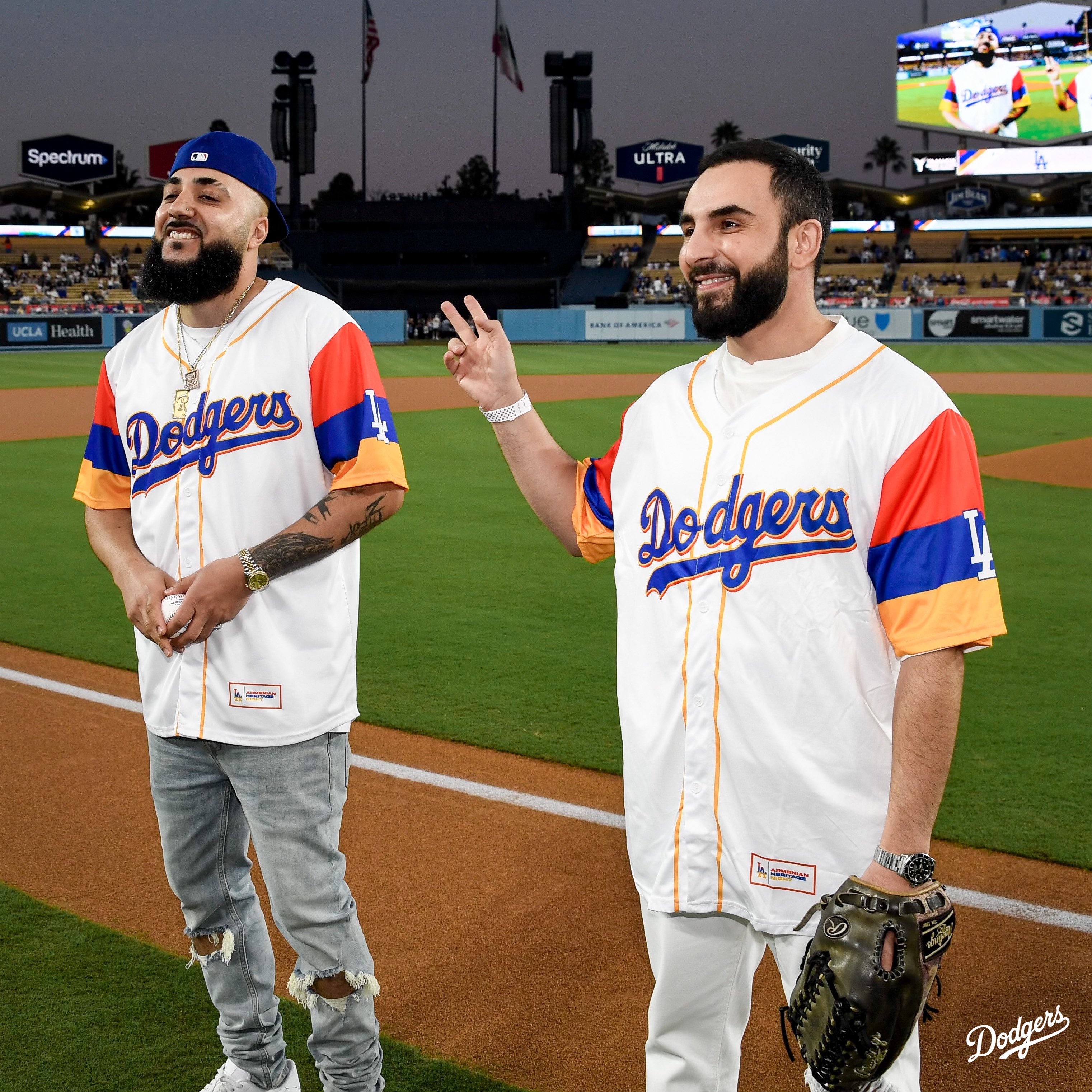 Los Angeles Dodgers Armenian Heritage Night Jersey in 2023