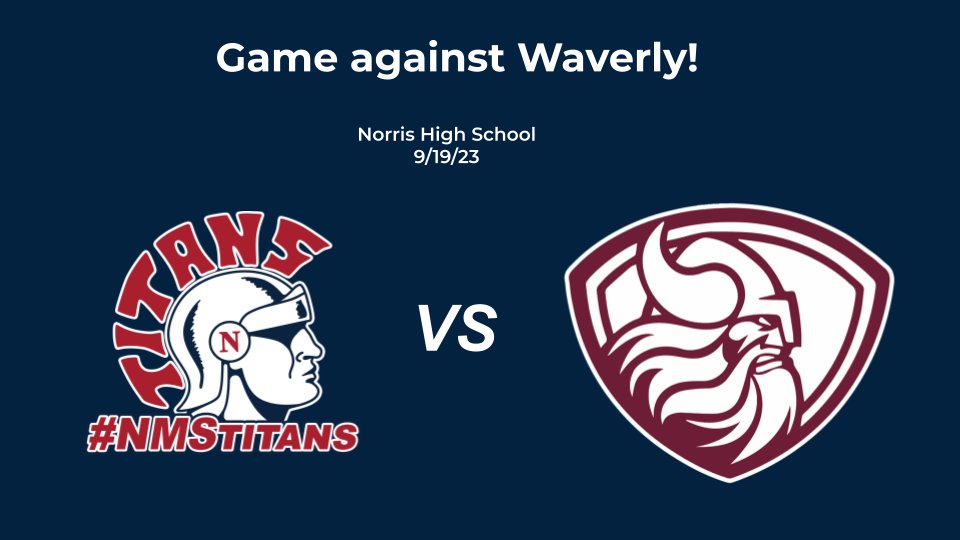 NMS_Titans's tweet image. Norris 8th grade volleyball is back home for another game this week! Hope to see you at the high school north gym, 4:15 start time! #nmstitans #believe #titanstogether
🔴⚪️🔵
@kelseyappleby1