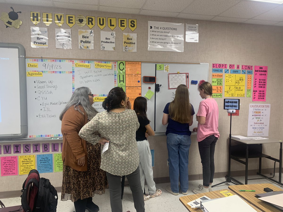 FISD_Knight's tweet photo. FISD teachers are learners first and take every opportunity to learn from each other! #growthmindset #collaborativeculture @FloresvilleISD https://t.co/EXesqmBulw