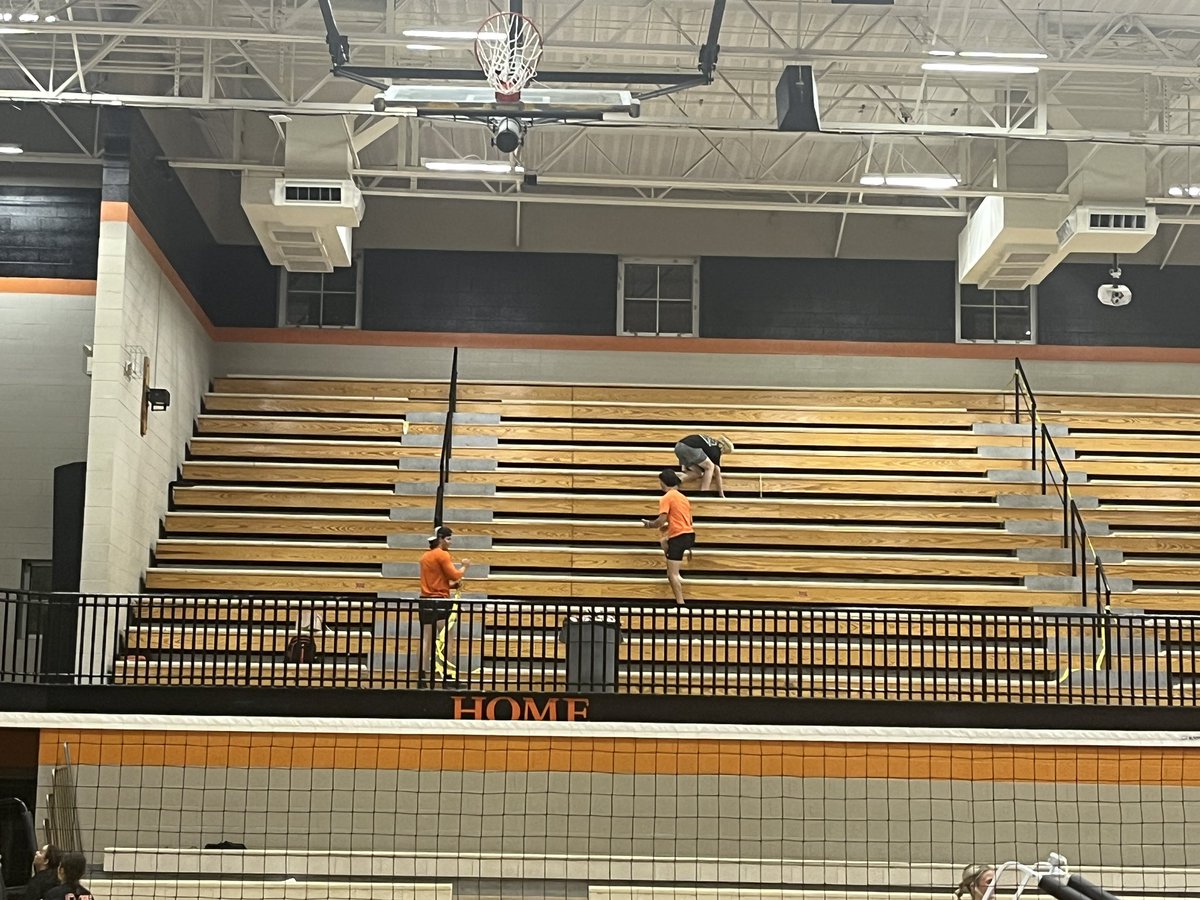 Dson1305's tweet photo. Student section was phenomenal tonight, along with the initiative to clean up after. There is always someone watching.#WeAreAlexandria https://t.co/YIZjakYh2t