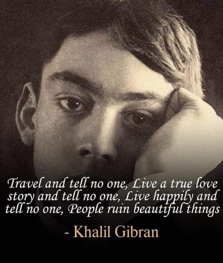 People ruin #beautiful things.🍂
.
.
.
.
#KahlilGibran
#EnglishQuotes
#Quotes