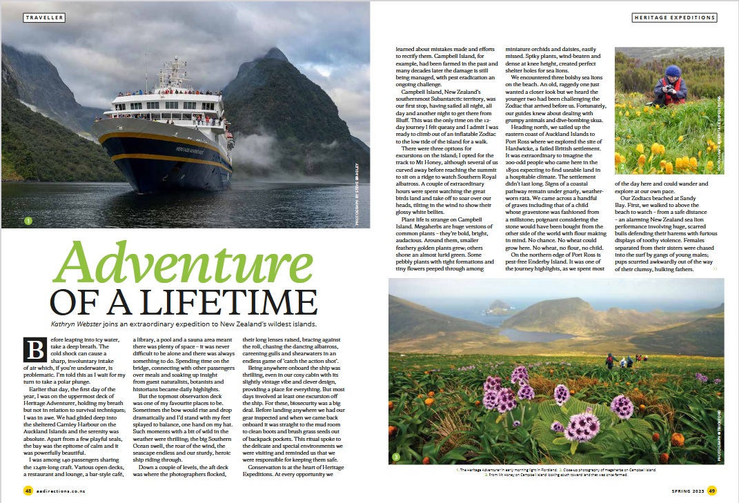 Heritage Expeditions tweet media