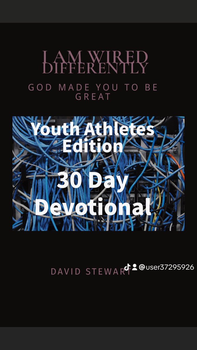 BishopDavidSte1's tweet photo. 🌟 Unlock your child's potential! "I Am Wired Differently: God Made Me to Be Great - Youth Athletes Edition" is the ultimate guide for young athletes. 🏃‍♂️✨ Empower your child with self-discovery and faith. 🙌💫 #YouthAthletes [Link to Purchase Here](https://t.co/Pnz0yQrGek) 📚🌟 https://t.co/2iY0ta507u