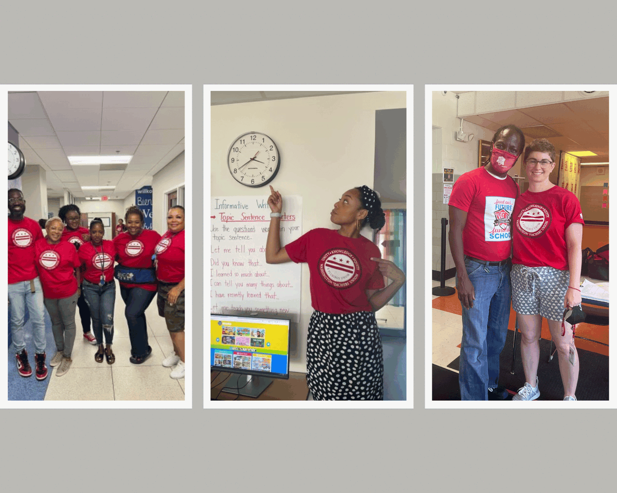 @wtu_teacher, The Time is Now! Kids Deserve Safe Schools! We invite the community to stand with WTU teachers: Sign our Petition for Safe Schools! (scan QR on last pic to read/sign online) #redfored