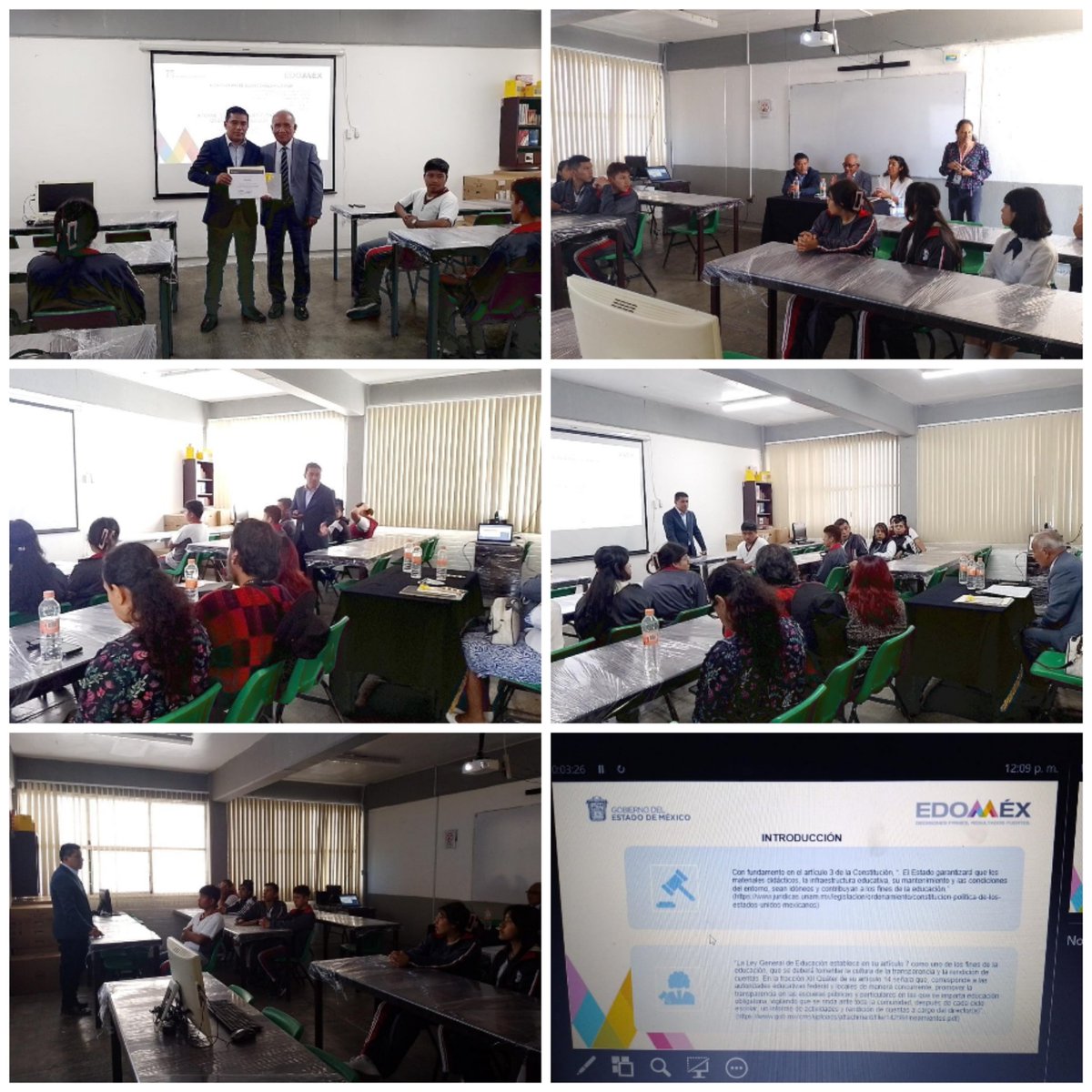 Epoem1's tweet photo. La EPO 110 "Prof. Alfredo Ramírez Sánchez" lleva a cabo el Informe de Rendición de cuentas del ciclo escolar 2022-2023, agradecemos la presencia de nuestro Supervisor Escolar el Prof. Alfredo Ramírez Sánchez, docentes, estudiantes y padres de familia. @SBg37 @DeSubdireccion https://t.co/7RzFg4D7Cu