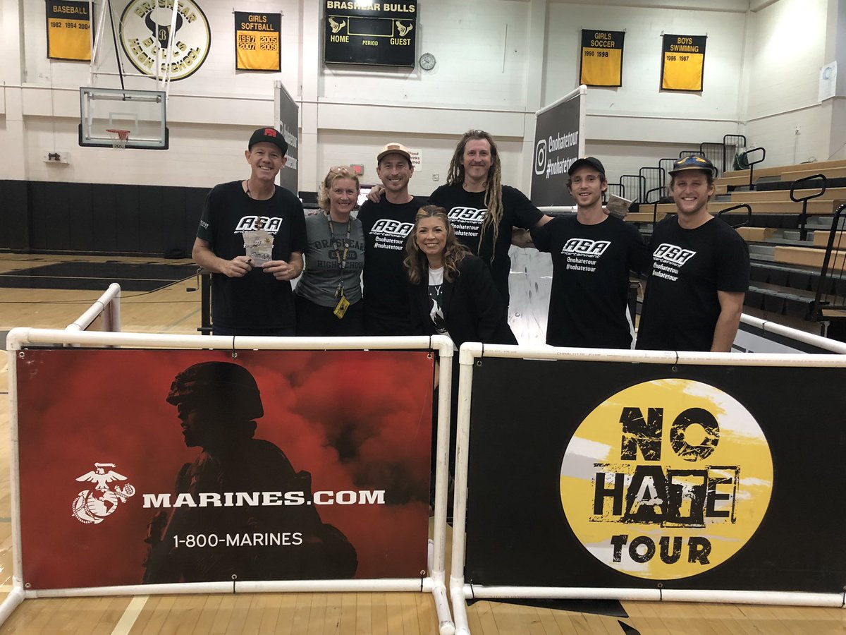 Thank you to the <a href="/nohatetour/">No Hate Tour</a> for teaching us to be kind and taking us in a thrill ride today!