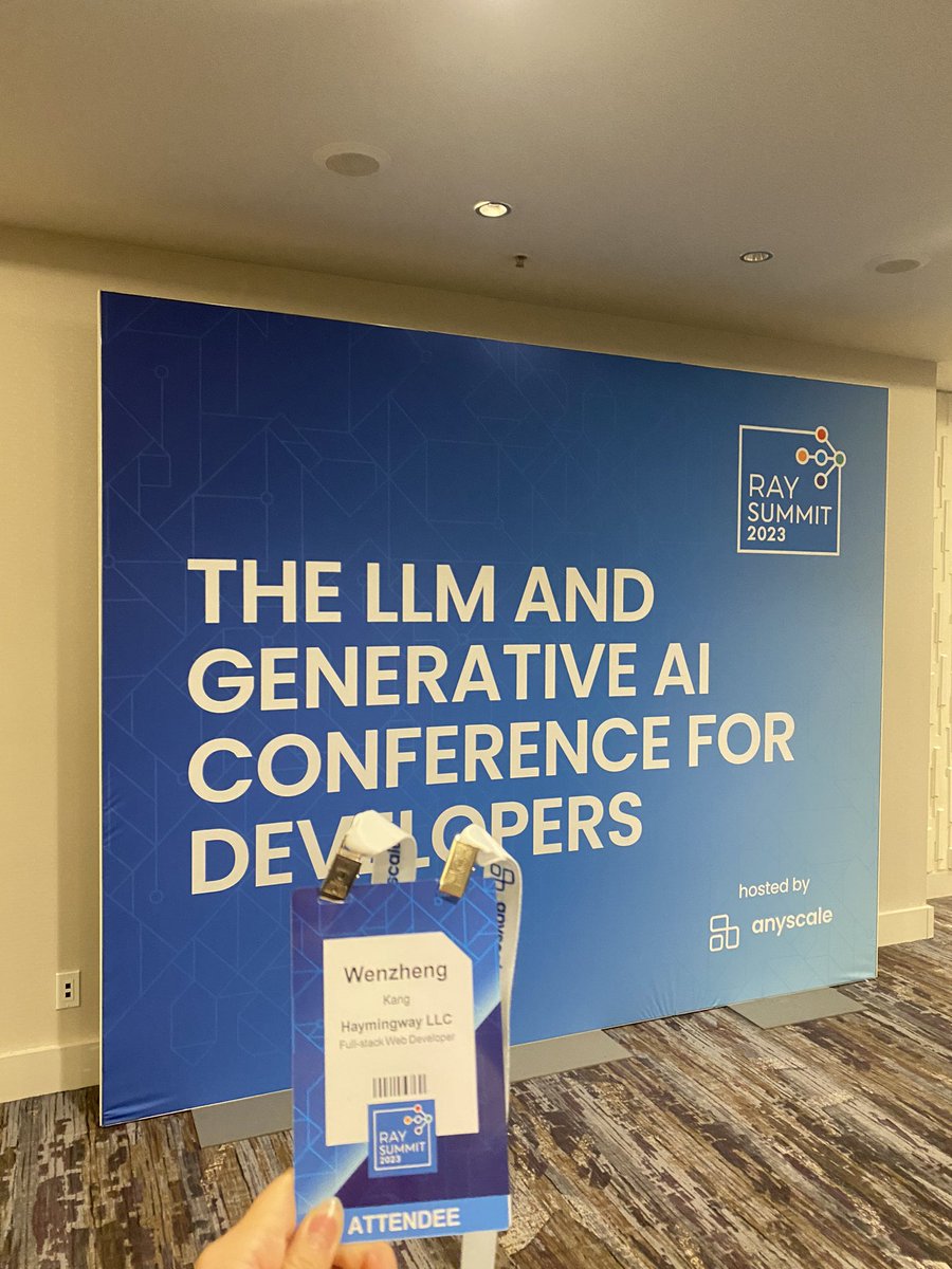 KKCodeBrew's tweet photo. Dived headfirst into the #RaySummit23 ！🚀 Made more connections than my phone’s WiFi, absorbed info like a techy sponge, and, best part? Walked away with a free t-shirt. In-person events are basically social networking with wardrobe perks! 😎 #TechInStyle #SummitSwag https://t.co/NioTZfsr3f